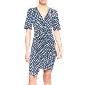 Banana Republic Factory | Faux Wrap Leopard Dress